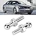Car Bolt Ball Bolt, 2Pcs CNC Aluminium Alloy Ball Stud for Gas Struts Ended Bonnet (M6