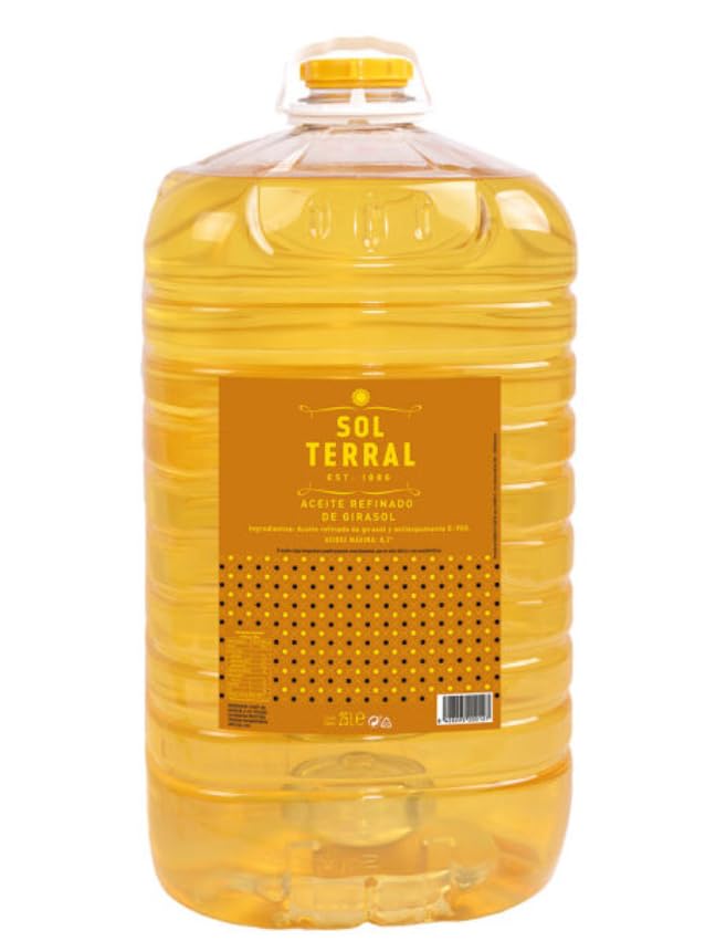 Olio di Girasole Raffinato, 25 litri