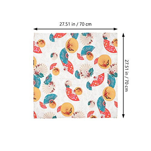 Logofun 004-15927744 Bento Wrapping Cloth Furoshiki Wrapping Cloth Handkerchief Japanese Style Bento Lunch Bandana Cover  thumb #1