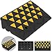 Produktbild Mophorn Gummipufferrampe 23-1/2 Wide 6 High Rubber Threshold Ramp 5-Tonnen-Curb-Rampe für das Laden von Dock-Mäherwagen und Rollstuhl (35cm x 60cm x15cm)