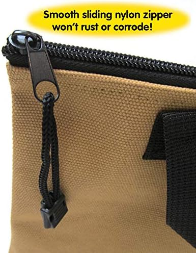 Rugged Canvas Tool Bags, Heavy-Duty Tool Organizers, Tool Holders (Set of 5) - Image 6