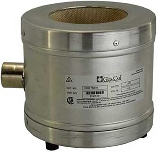 Glas-Col 100B TM616 Series TM Aluminum Housed Griffin Beaker Mantle, 2000ml Beaker Capacity, 115V