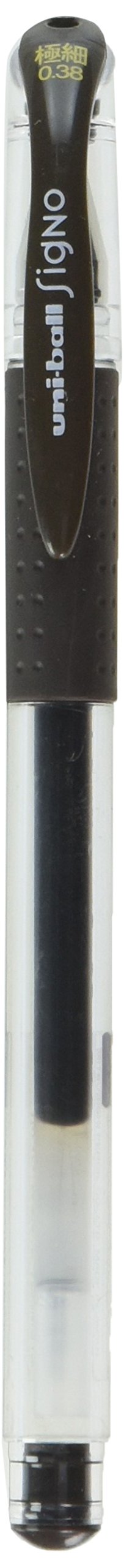 Uni Gel Ballpoint Pen Uni-Ball Signo Extra Fine 0.38mm Brown Black (UM151.22)