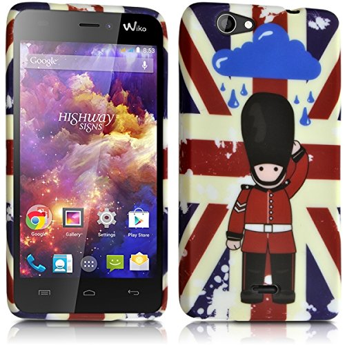 KARYLAX Seluxion - Housse Coque de Protection Semi Rigide Matière Gel pour Wiko Highway Signs - Motif MV18