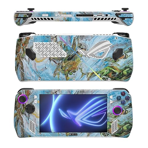 Image of MightySkins Skin Compatible with Asus ROG Ally - Island Swirl | Protective, Durable, and Unique Vinyl Decal wrap Cover | Easy to Apply, Remove, and Change Styles