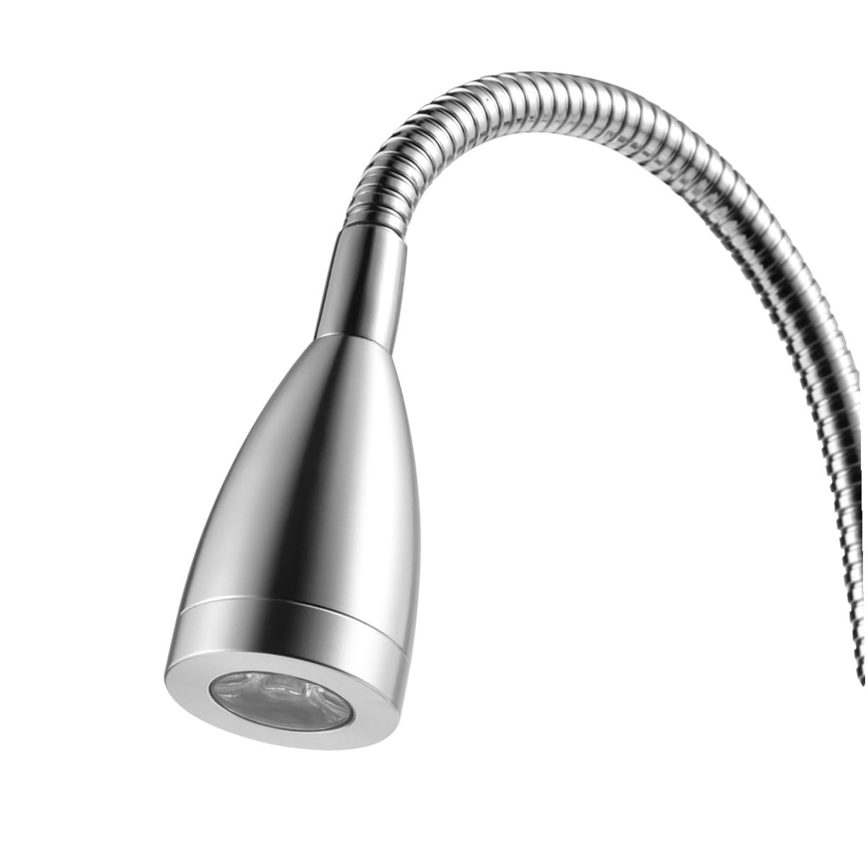 EXCEART 1pièce Applique Murale Led Flexible Degrés Avec Bras Rotatif Lampe De Chevet À Éclairage Chaud Pour Lecture Et Décoration De Chambre