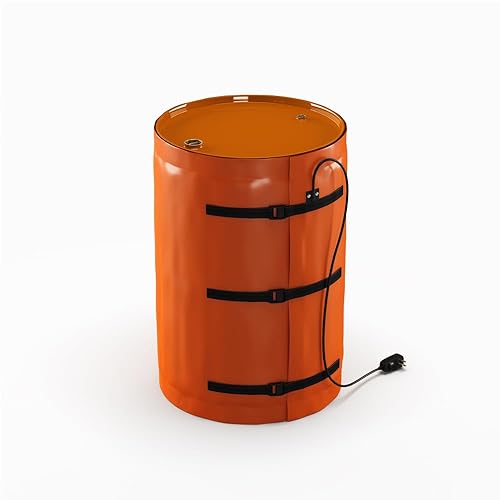 -Certificado ETL: calentador de tambor de cubierta completa profesional de 55 galones, 120 V, 800 W, calentador de cubo IP67, calentador de cubo,