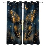 Pflegehinweis bei niedriger Temperatur bügeln nicht bleichen Falten nach dem Auspacken können durch Bügeln entfernt werden ideal als Schallschutz oder Streifenvorhang