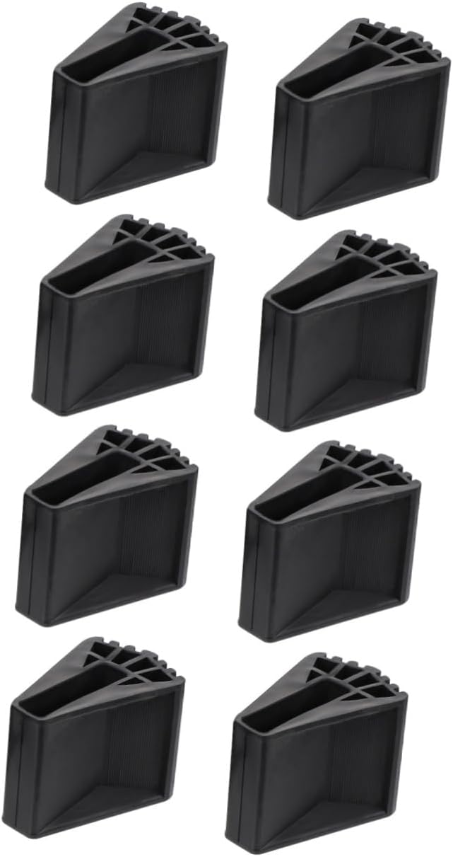 ARTIBETTER 8pcs Folding Ladder Feet Protector Non-skid for Enhanced Stability and Floor Mat for Easy Installation and Improved Sound Insulation