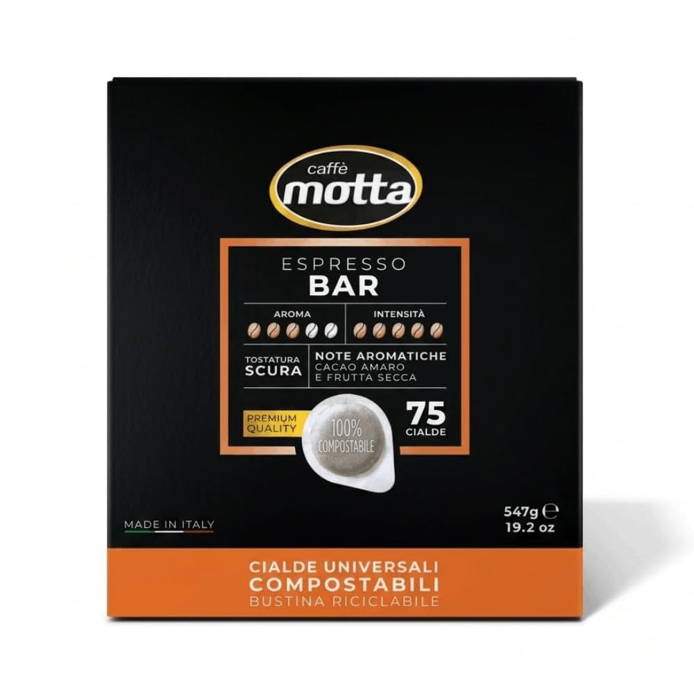 Italian Gourmet Caffe Motta Cialde E.S.E. Kaffeepads Espresso Bar 150 Stück