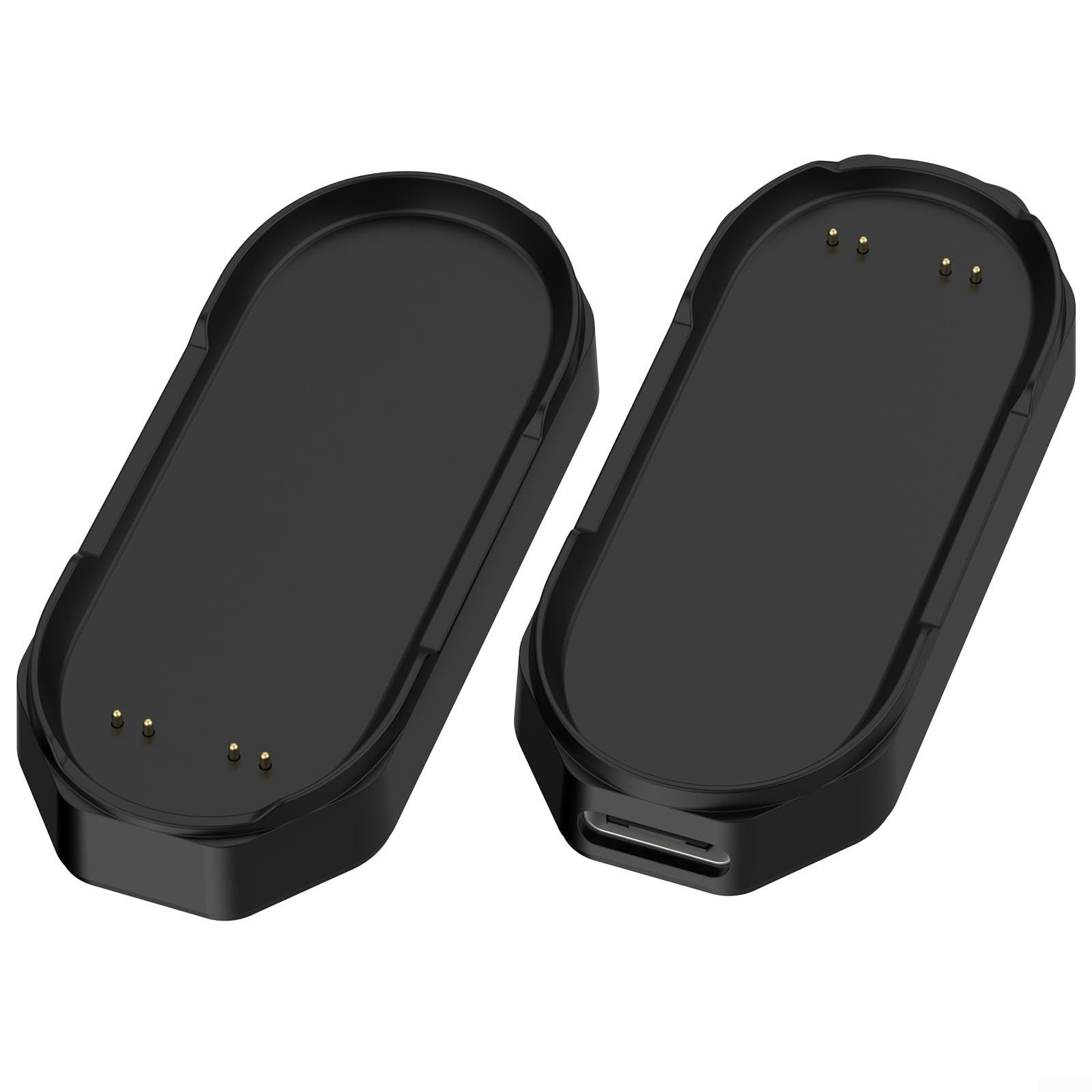 Base de carga para PLAUD NotePin, mini estación de acoplamiento de dispositivo de grabación, accesorio de reunión de repuesto de carga rápida (negro)
