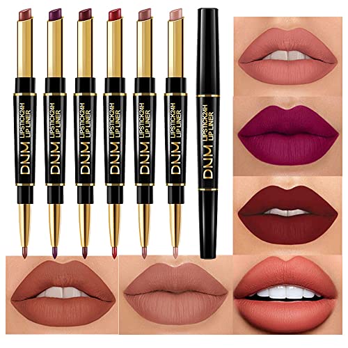 Evpct ML00154 6Pcs Waterproof Lip Liner And thumb #1