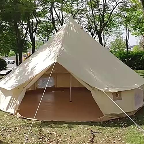 Carpa Bell de Lona 5M para Camping Familiar miniatura 5