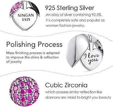 NINGAN Vlinder bedelhanger 925 sterling zilver bedel voor chamilia en