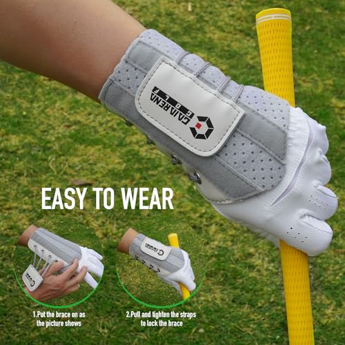 GAIARENA Golf Wrist Brace Wrist Hinge Swing Aid, Efficient Golf Swing Training Equipment to Correct Wrist Angle & Develop Muscle Memory for Beginner Golfers - Image 6