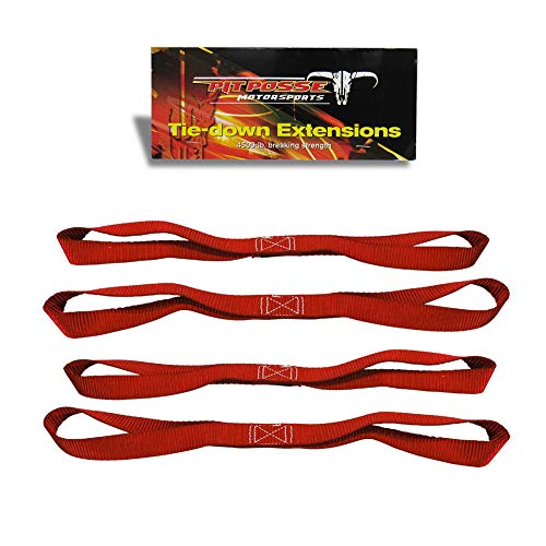 Pit Posse Soft Loop Tie Down Straps - 18