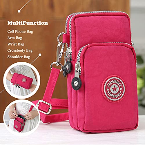 Small Crossbody Wallet Phone Bag For Women Mini Shoulder Strap Cross-Body Handbags Pouch Outdoor Sport Armbands Compatible For Iphone/Samsung Galaxy/Moto/Google Cell Phone Purse For Most Smartphones… #TOP6