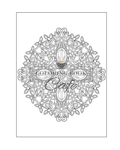 125 Mandalas: An Adult Coloring Book Featuring 125 of the World's Most Beautiful Mandalas for Stress Relief and Relaxation - Image 38