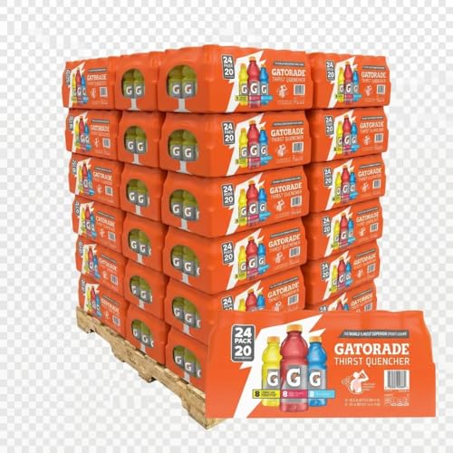 Gatorade Variety Pack Pallet, 20 Fl Oz Bottles (Total 1,296