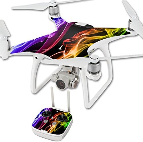 MightySkins - Pegatina para piel (compatible con DJI, 100 unidades), color negro), DJPHAN4-Bright Smoke