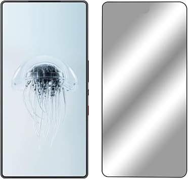 Microcase ZTE Nubia Red Magic 10 Pro/ZTE Nubia Red Magic 10 Pro Plus Tam Kaplayan  er eveli Tempered Ekran Koruyucu -AL3276