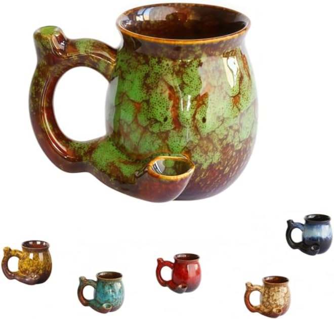 DorkTees Coffee Mug, Novelty Coffee Cup makes a refreshing gift choice for Christmas, Halloween, Father's Day, and birthday parties. (Green)