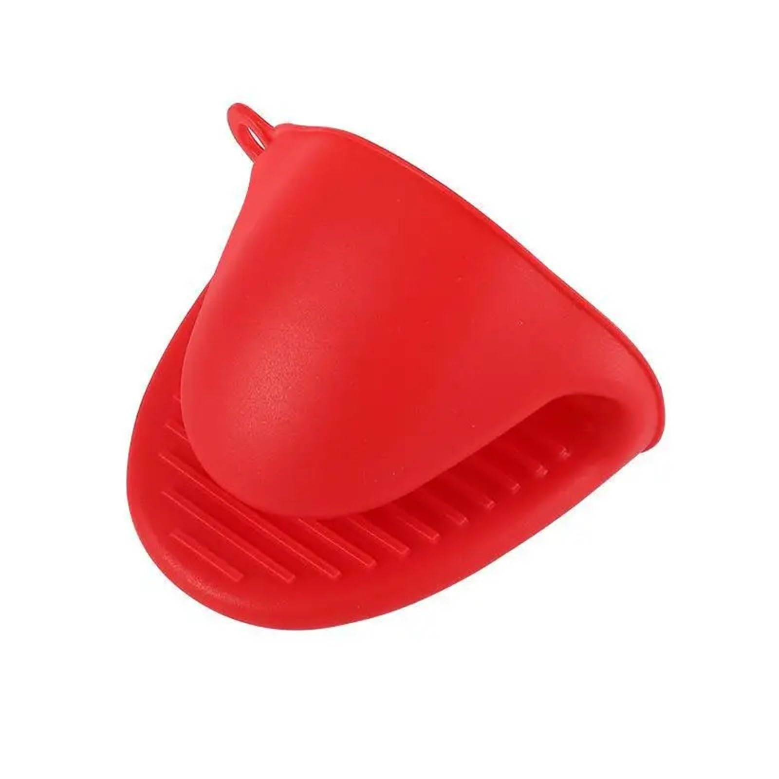 Oven Mitts Silicone Heat Resistant Pinch, Cooking Grips, Pot Holder and potholder for kitchen(Red)