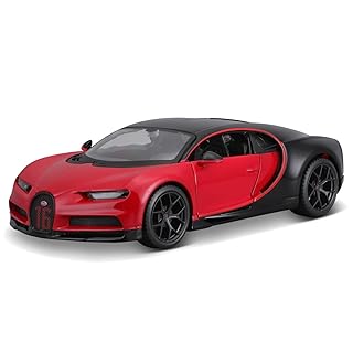 M31524 Bugatti Chiron Sport, Special Edition 1:24 Scale Die-Cast Collectible Race Car, red