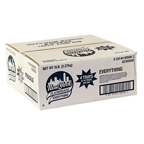 New York Everything Flatbreads 5 Lbs #TOP1