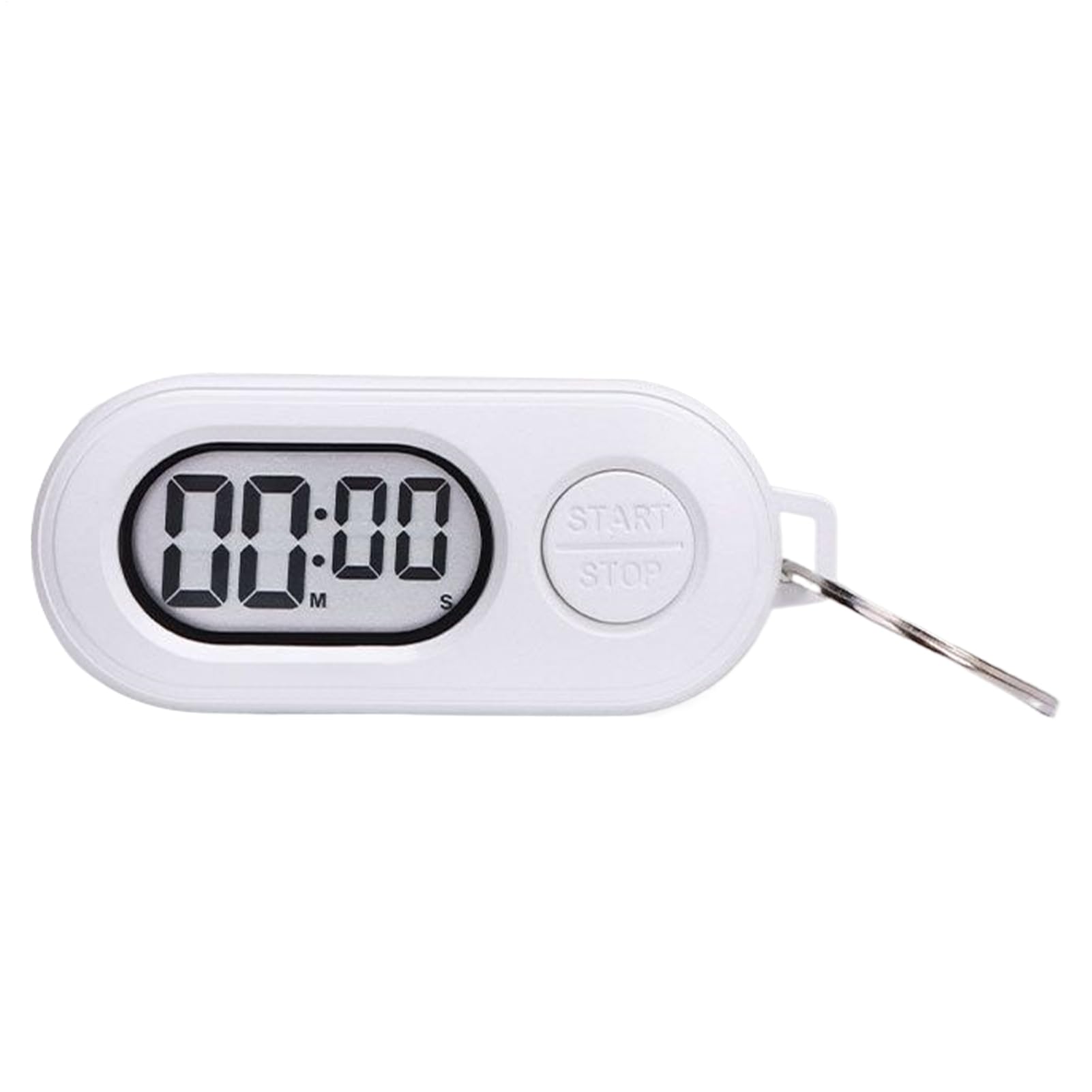 Stop Timer Portable Sports Stop Watch Key Chain Digital Countdown Clock LCD Screen Digital Clock Accessories for Cooking, Training, Shower, Studying-image-41