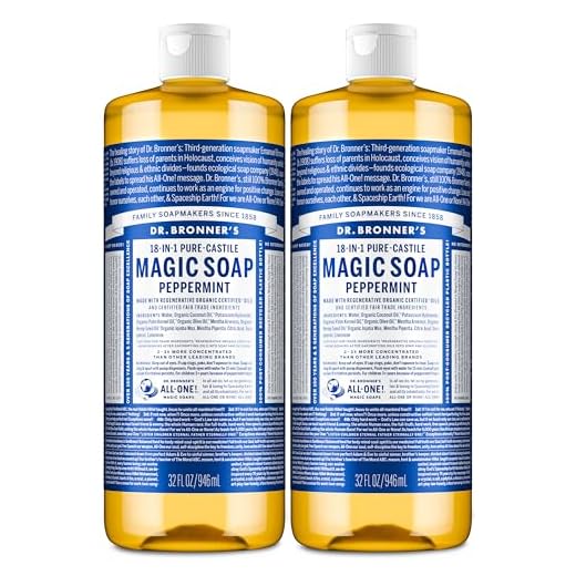 Dr. Bronner's Organic Liquid Soap - Peppermint
