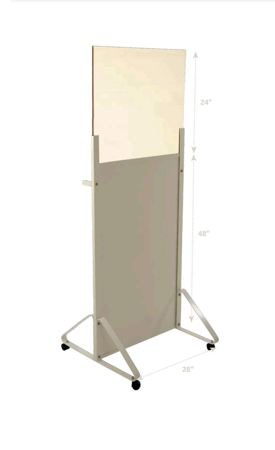 Half Acrylic Lead Barrier, Mobile X-Ray Radiation Safety: Industrial & Scientific