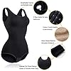 Nebility-Women-Waist-Trainer-Bodysuit-Slim-Full-Body-Shapewear-Seamless-Round-Neck-Jumpsuits-Tummy-Control-Tops Nebility Women Waist Trainer Bodysuit Slim Full Body Shapewear Seamless Round Neck Jumpsuits Tummy Control Tops (M/L, Black)