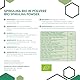 ERBOTECH Spirulina Pulver BIO, 100 g Beutel, Reich an Proteinen, Kalzium und Vitaminen, Reich an Nährstoffen, Biologische Unterstützung, Vegan, Made in Italy