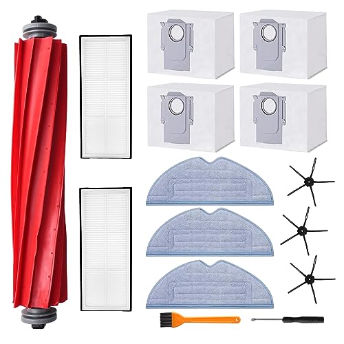 Aedcbaide Kit de Accesorios para Roborock S7 MaxV Ultra / S7 Pro Ultra, 4 Bolsas de Repuesto...