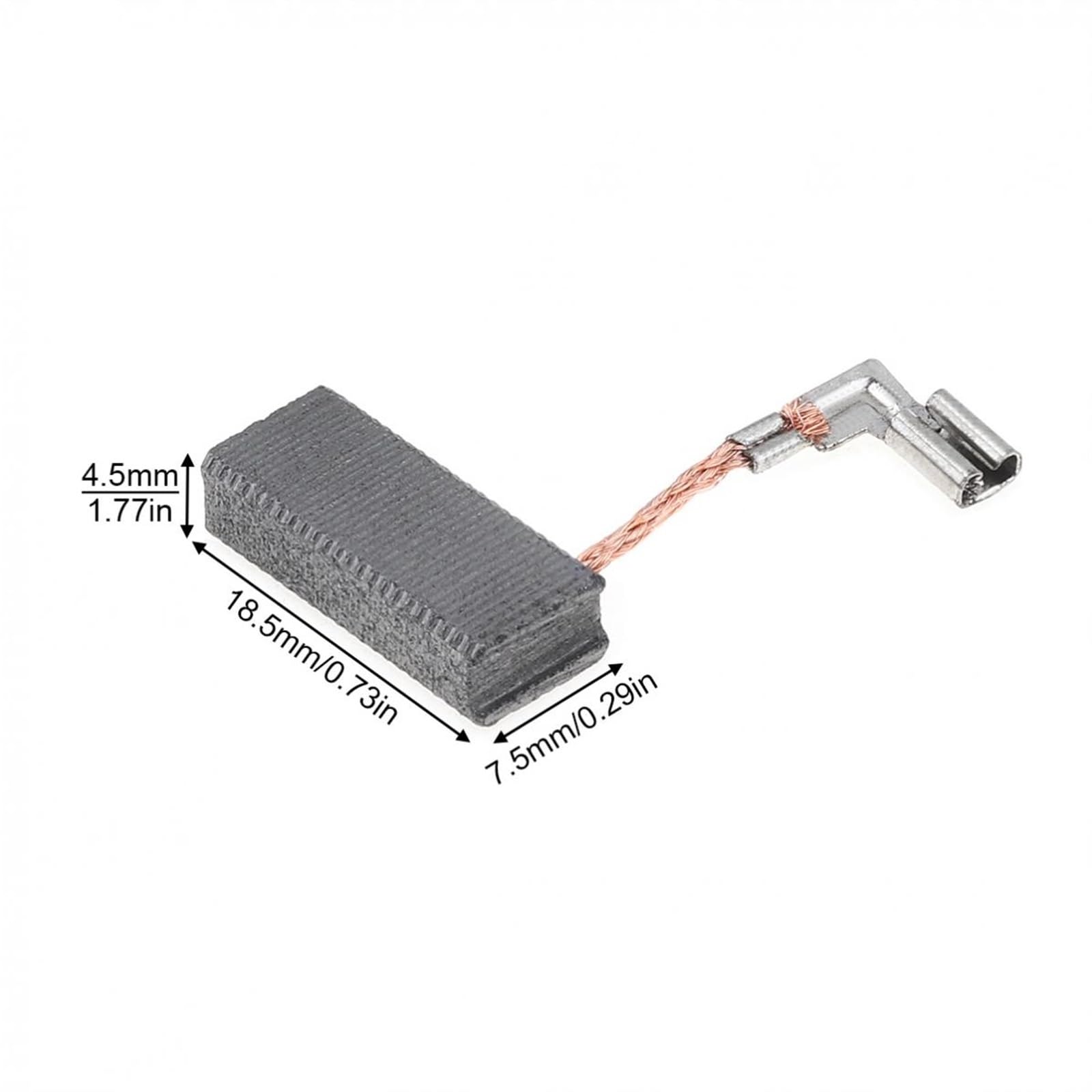 10 pezzi GBH2-26 spazzola di carbone martello elettrico trapano a percussione spazzola di carbone accessori for utensili elettrici spazzole di carbone