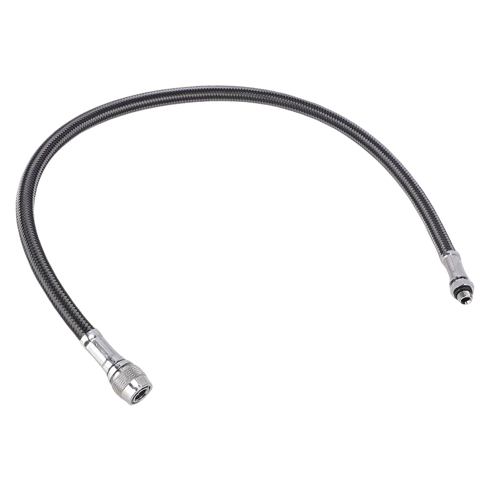 Jiawu Manguera de Alta Presión para Buceo, Conexión BCD Tejida de Fibra de Carbono Confiable para Entusiastas del Buceo