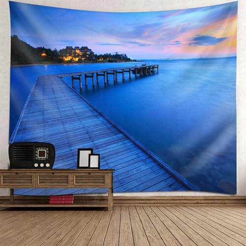 Tapisserie murale pour relooker une grande chambre sans peindre
