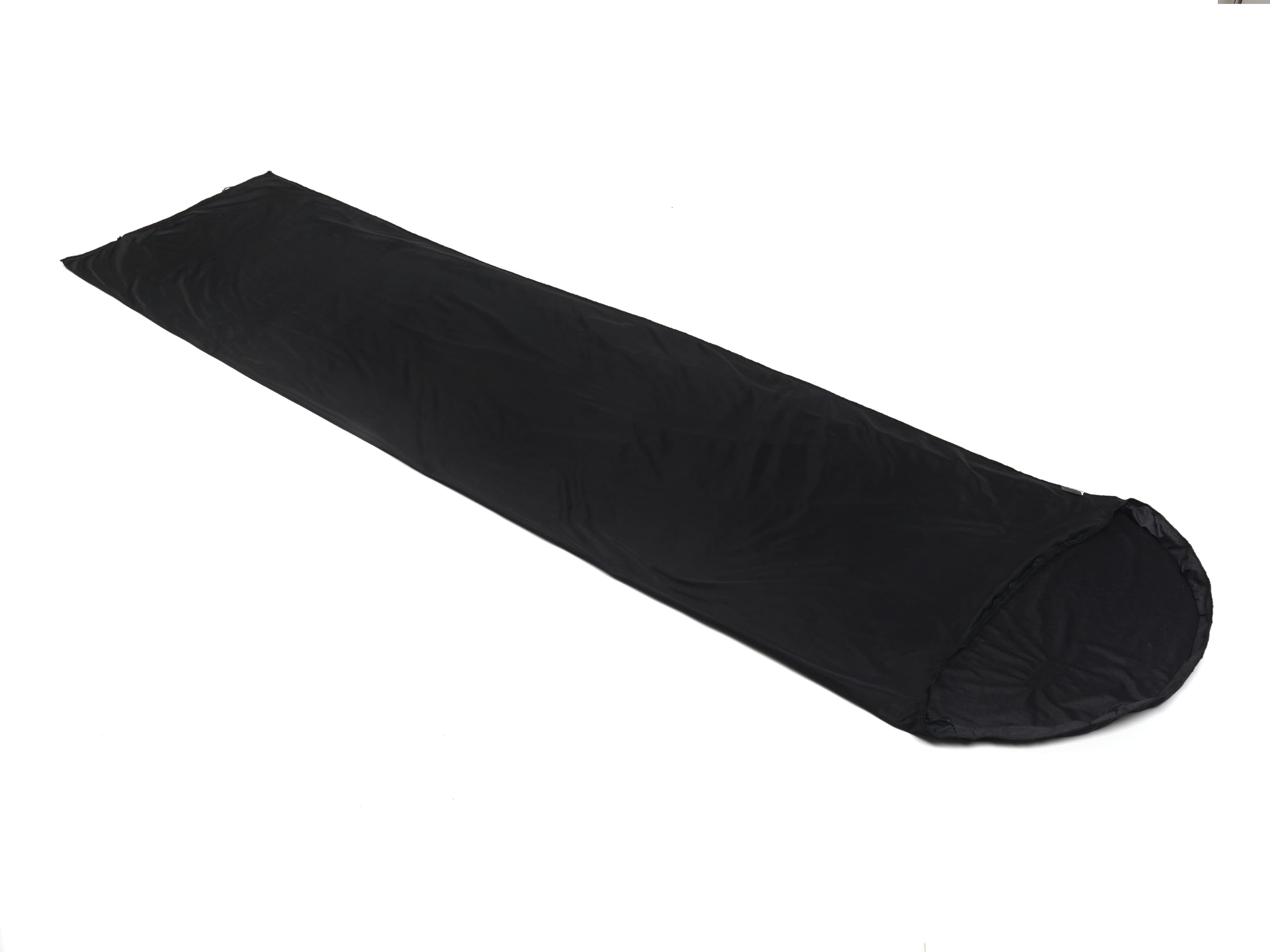 Doublure De Sac De Couchage Snugpak En Soie Mélangée - Noir, Légère, Taille M - Neuf