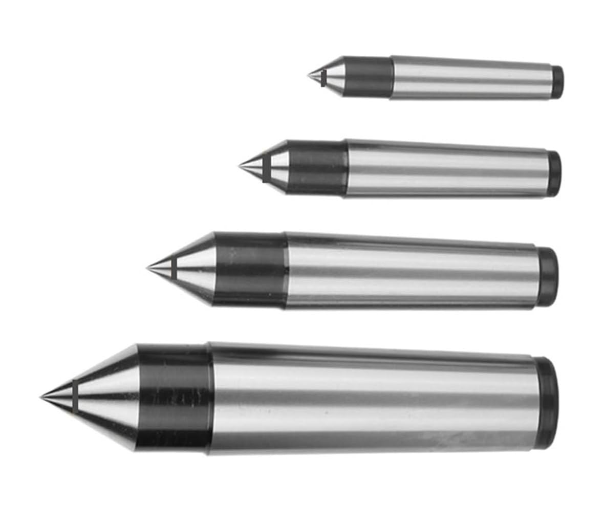 High Precision Alloy Fixed Center for MT1/MT2/MT3/MT4 Lathes - Durable Morse Taper Dead Center Tool 1pc(Mt4)