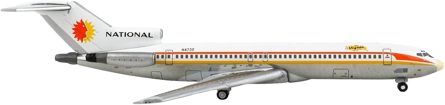 GeminiJets GJNAL1475 National Airlines Boeing 727-200 N4732; Scale 1:400
