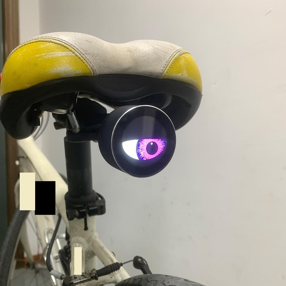 Frein Arrière Lampe Feu Arrière De Vélo Dynamique Et Décoratif, Accessoire Lampe Selle Modifiée Pour