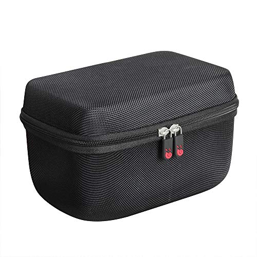 Hermitshell Hard Travel Case for Sharper Image SI-755 Mini Steam Iron (Black+Orange) (Only Case) - Image 6