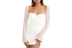 Women's Mesh Dress 21st Birthday Outfits