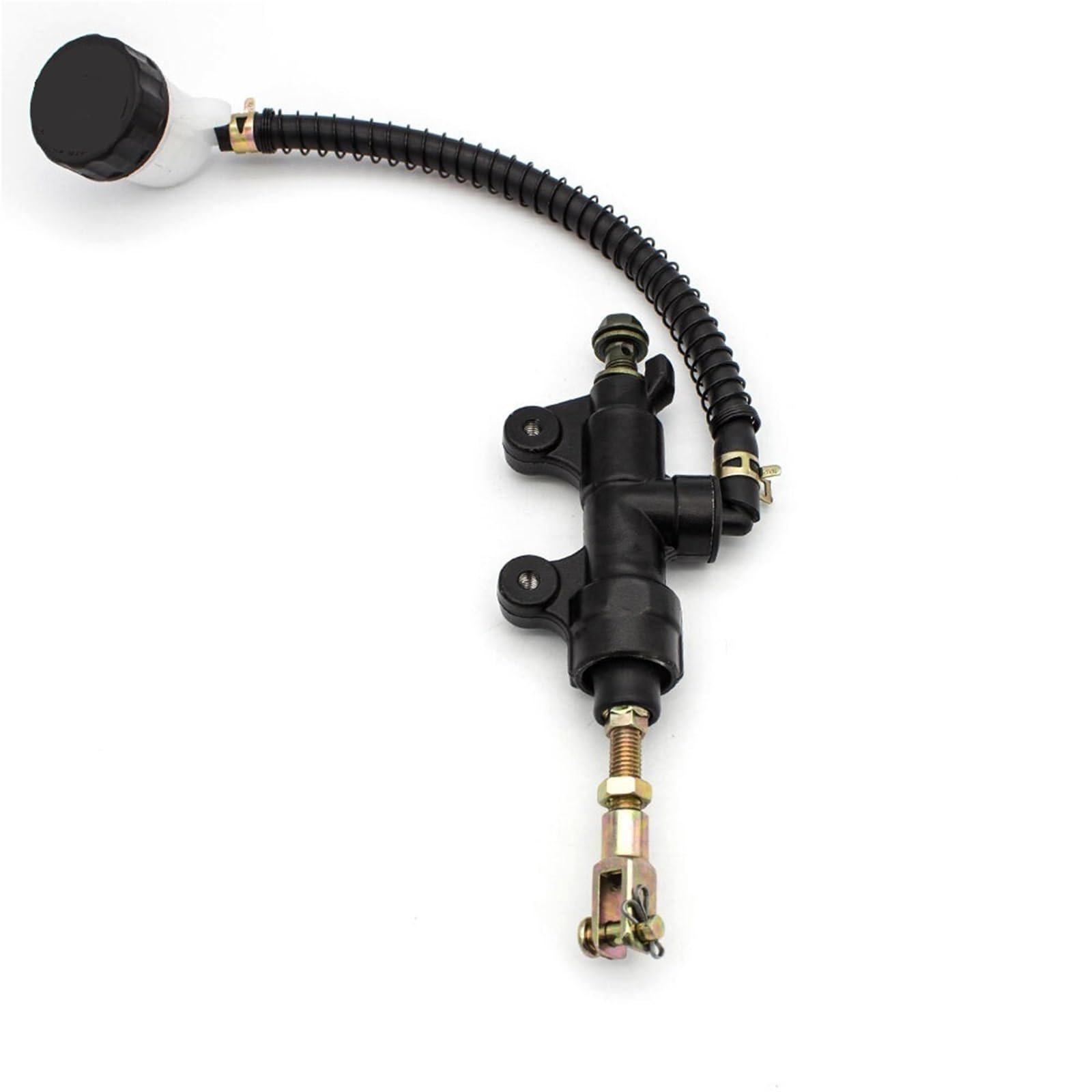PMAGSYQ Forward Brake Pump Brake Pump Fit for Suzuki GSX 600 750 1000 1100 GSX1300R GS500 SV650 SV1000 Rear Brake Master Pump(Black)