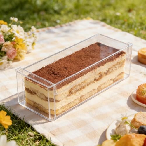 Boîte à tiramisu rectangulaire 40cm récipient de cuisine antiadhésif - 5