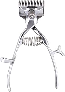 TEHAUX Grooming Scissors Hand Pruners Hair Scissors Pet Hair Manual Hair Clipper Pet Grooming Manual Clipper Hair Shaver Hair Trimmer Ultra Quite Shaver Fader Thick Coat The Dog Toolkit