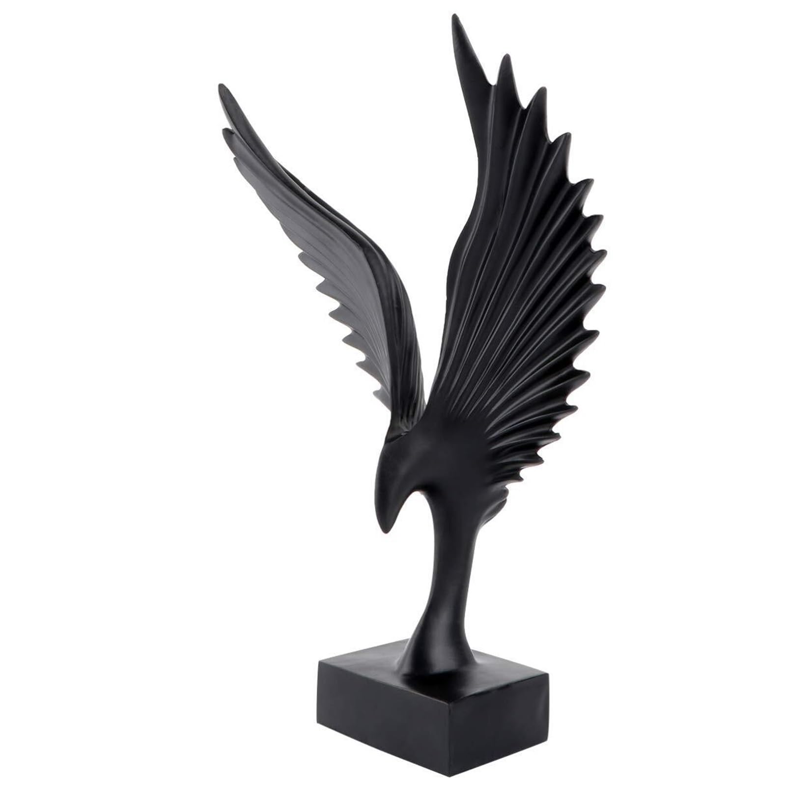 JJJing5 Decor Eagle Wing Figurine Resin Sculpture Statue Ornament Tabletop Decor Nightstand Accessories