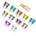 BESTTOYHOME 140pcs ATO/APR/ATC Fuse Car Kit - Assorted Auto Car Truck Standard Blade Fuses 2A-40A with Puller and Storage Case