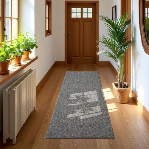 Softlife Hallway Runner Rug 2x6 ft Faux Jute Rug...